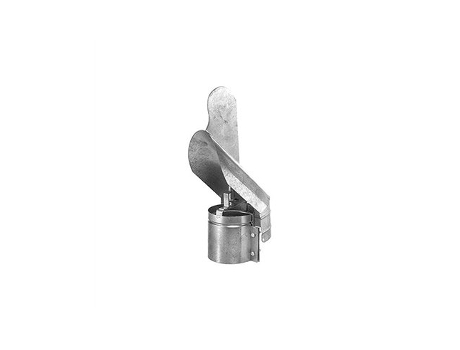 Tampa Giratória Galvanizada De 200 Mm Exojo