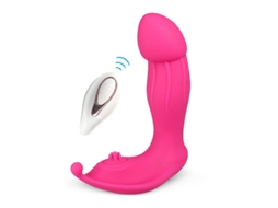 Vibrador Wearable Estimulante Duplo Com 12 Modos De Vibrao Para Mulheres (rosa) Yizhood