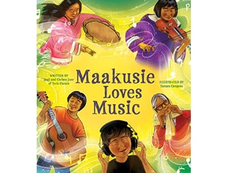Livro Maakusie Loves Music de Twin Flames Chelsey June And Jaaji (Inglês - Capa Dura)