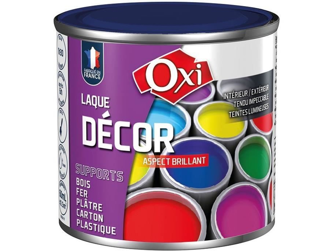 Laca Oxi 60 Ml Azul Noite Brilhante Multisuporte