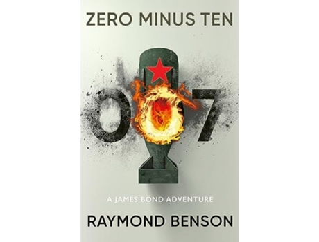 Livro Zero Minus Ten de Raymond Benson (Inglês)