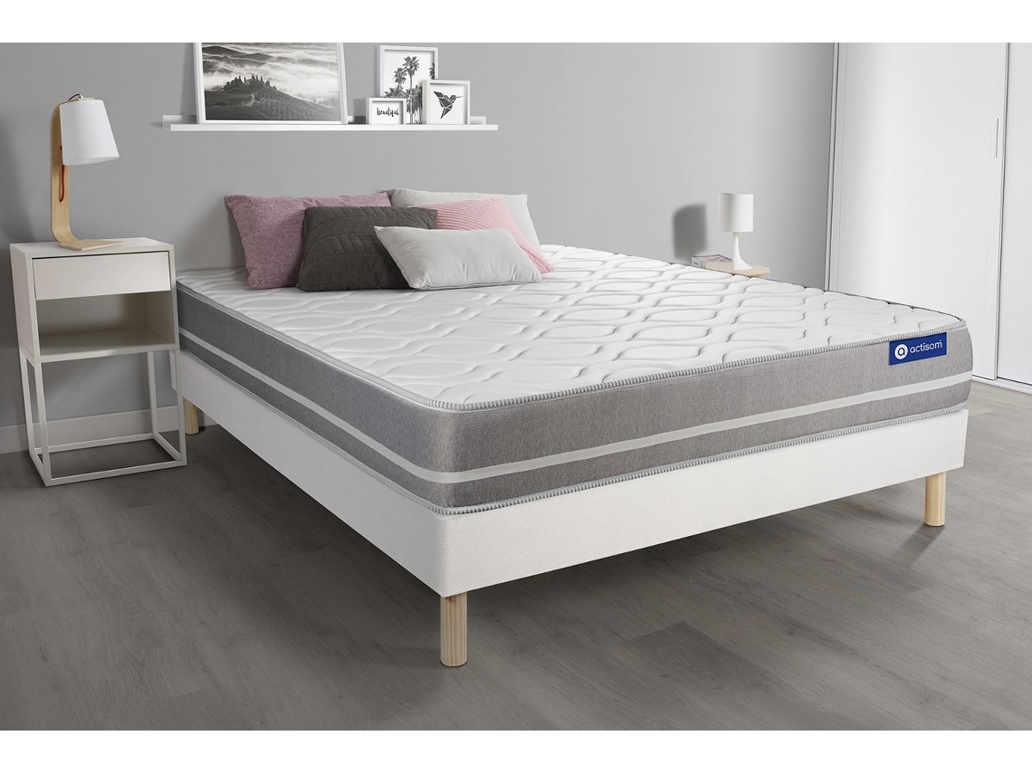 Estrado Actimemo Touch Altura ACTISOM Espuma com memória Branco (160x200)