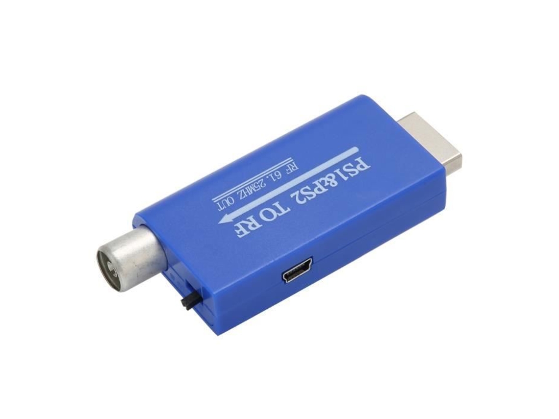 Adaptador Rf HURRISE para Ps1/2 para Caixa de Tv/Caixa de Rede/Controlador de Jogo