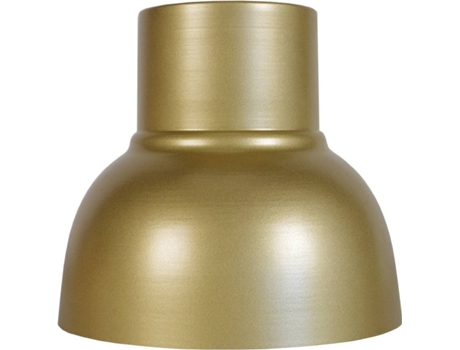 Abajur para Candeeiro TOSEL Cloche (Dourado Ouro - Metal - 24.5x24.5x24 cm)