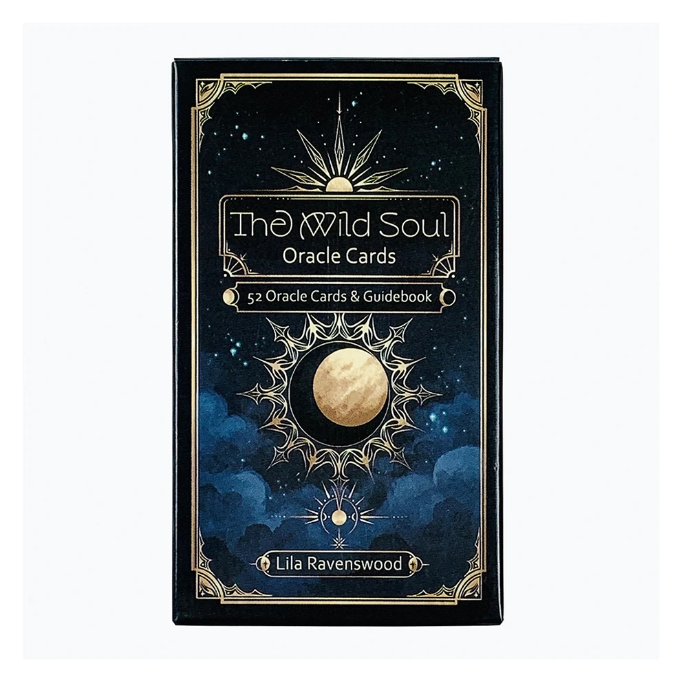 Cartas Oráculo Almas Selvagens (52 Cartas, Versão Em Inglês) - Cartas De Tarô Preditivas