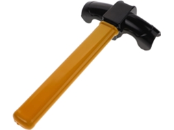 Dispositivo Antifurto Para Travar O Volante Do Veículo, Feito De Ferro Amarelo. Trava Para Volante De Carro.
