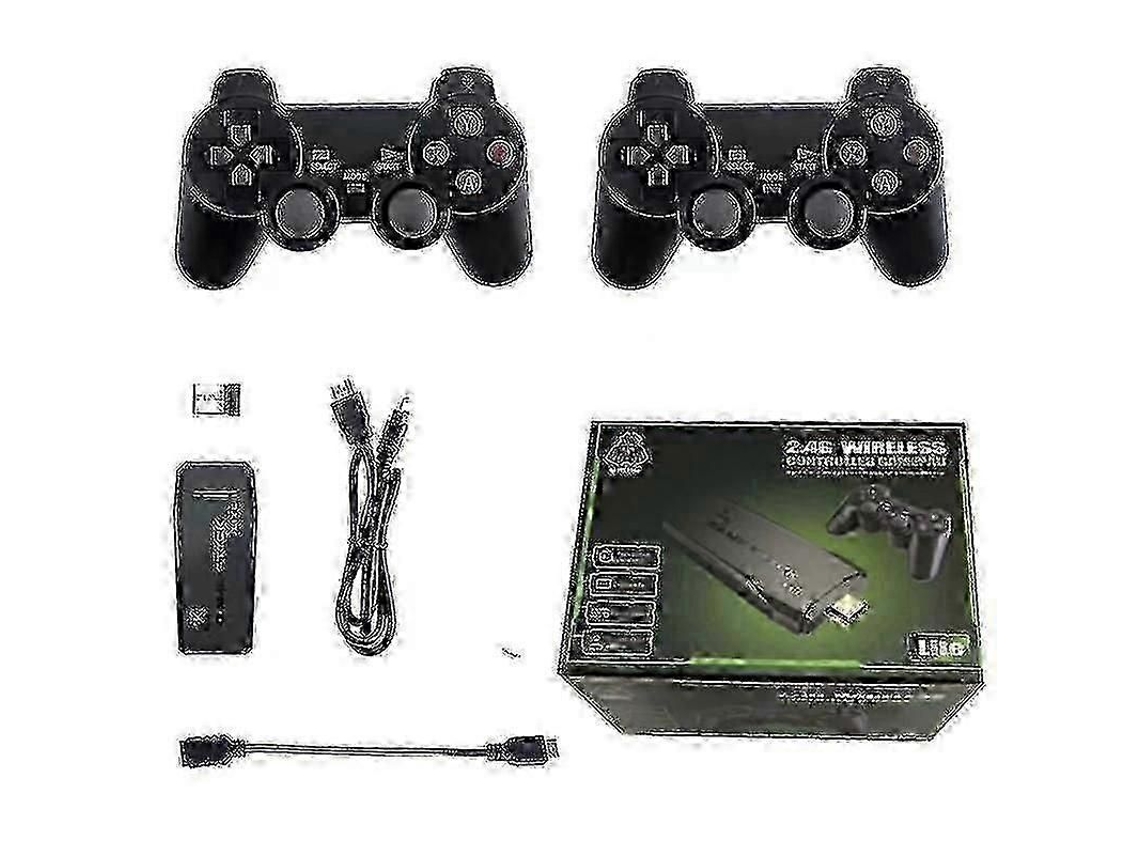 Console M8 Game Stick Lite: de Jogos Portátil Sem Fio 4k para Tv com Mais 20.000 Ps1 e Retrô. GOKOCO