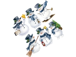 Ímã De Geladeira Boneco Neve Natalino Kichvoe Em Pvc