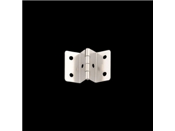 Dobradiça De Ângulo Reto Com Quatro Dobras, 30mm De Comprimento Lateral E 6 Furos, Adequada Para Fixação De Placas 24mm