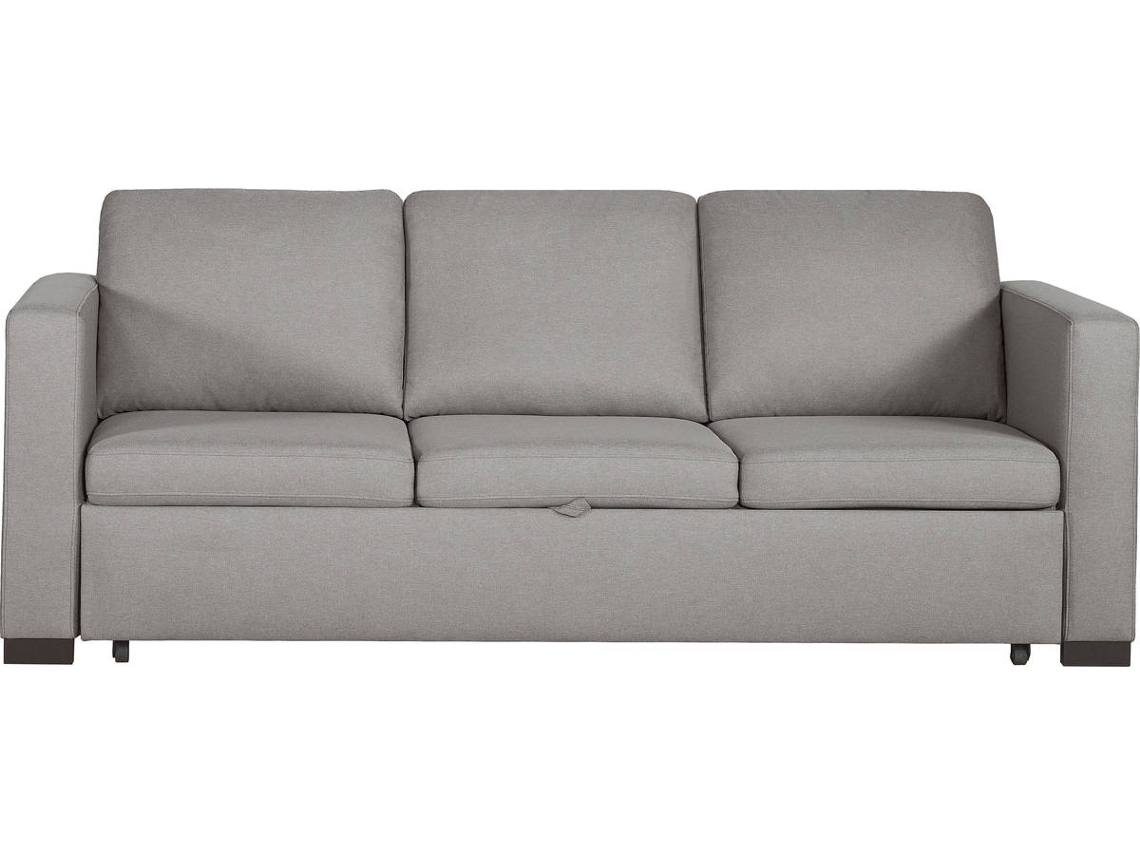 Sofá DORMUS Vigo 3 Lugares com Cama (85 x 78 x 207 cm - Cinzento)