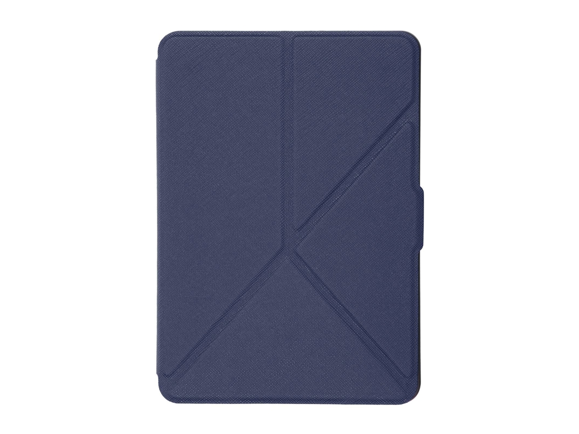 Aetheria estojo de Proteção em Couro Pu para Kindle Paperwhite 1/2/3 Padrão Cruzado Azul Escuro