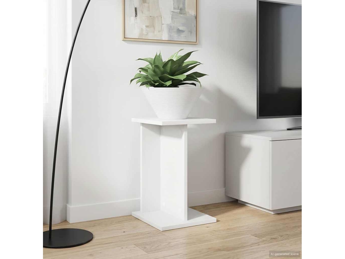 Vidaxl Suporte Para Plantas 2 Unid. Branco 25 X 25,5 X 40,5 Cm