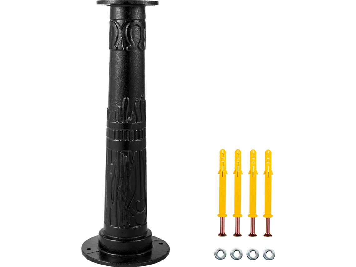 Suporte de Bomba de Água Manual Antigo VEVOR Suporte de Bomba de Jarro Suporte de Bomba de Poço de Ferro Fundido
