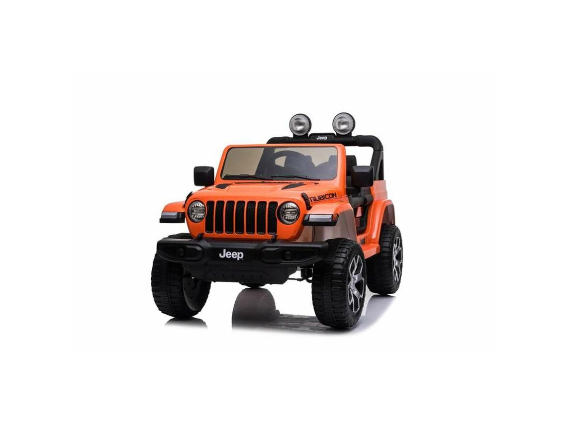 Carro Elétrico INJUSA Jeep Wrangler Rubicoom Vermelho Telecomando 12 V (Idade Mínima Recomendada: 3 anos)