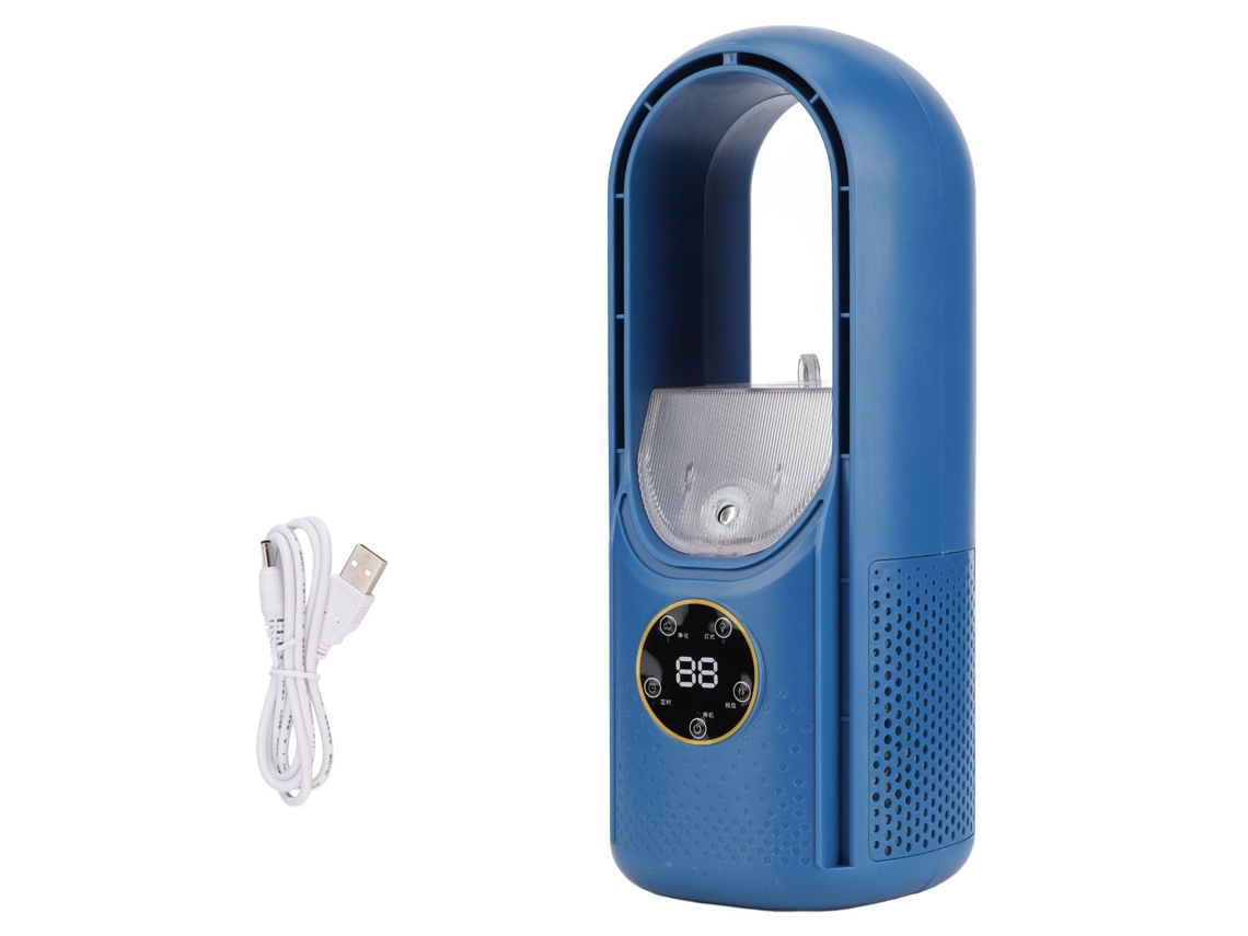 Ventilador Desktop Usb com Humidificador e Torre Sem Folhas LAXISCREED
