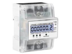 Medidor De Energia Elétrica Digital Trifásico De 4 Fios, 230/400 V, 5-100 A, Para Sistema De Medição.