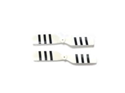 Branco 2pcs Rc Era C032 Uh 1 Peças de Substituição para Helicóptero Rc Hélices de Cauda MDUG