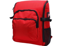 Bolsa para ferramentas de limpeza de precisão, com amplo espaço interno e abertura total para materiais de limpeza ecológicos.
