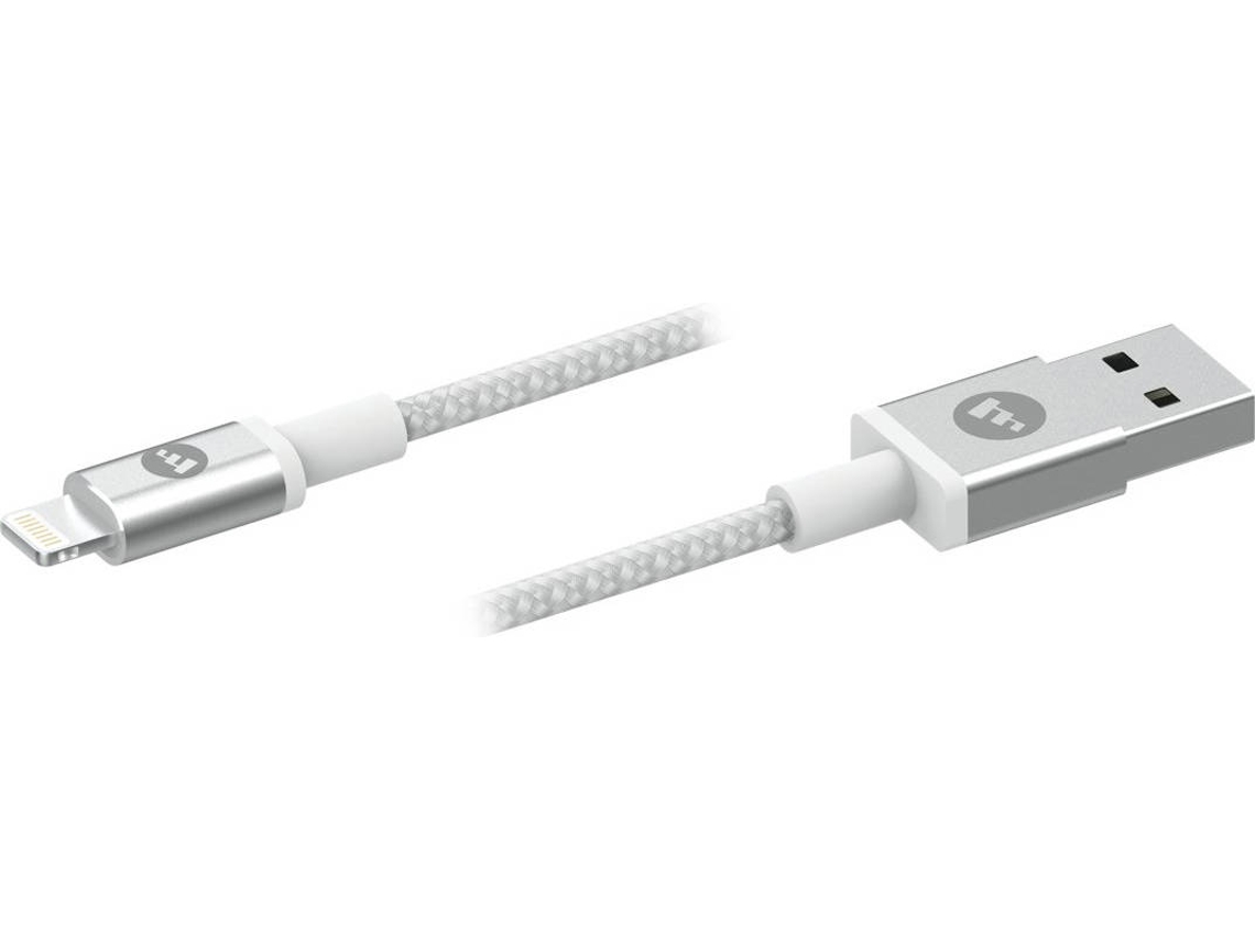Cabo MOPHIE USB Lightning 9 cm Branco