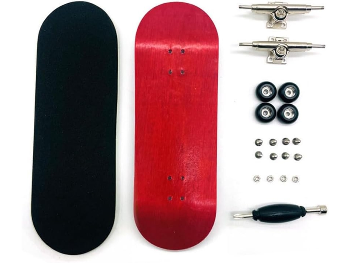 Skate de Dedo Profissional em Maple com Ponta para Dedos SFUSHOS
