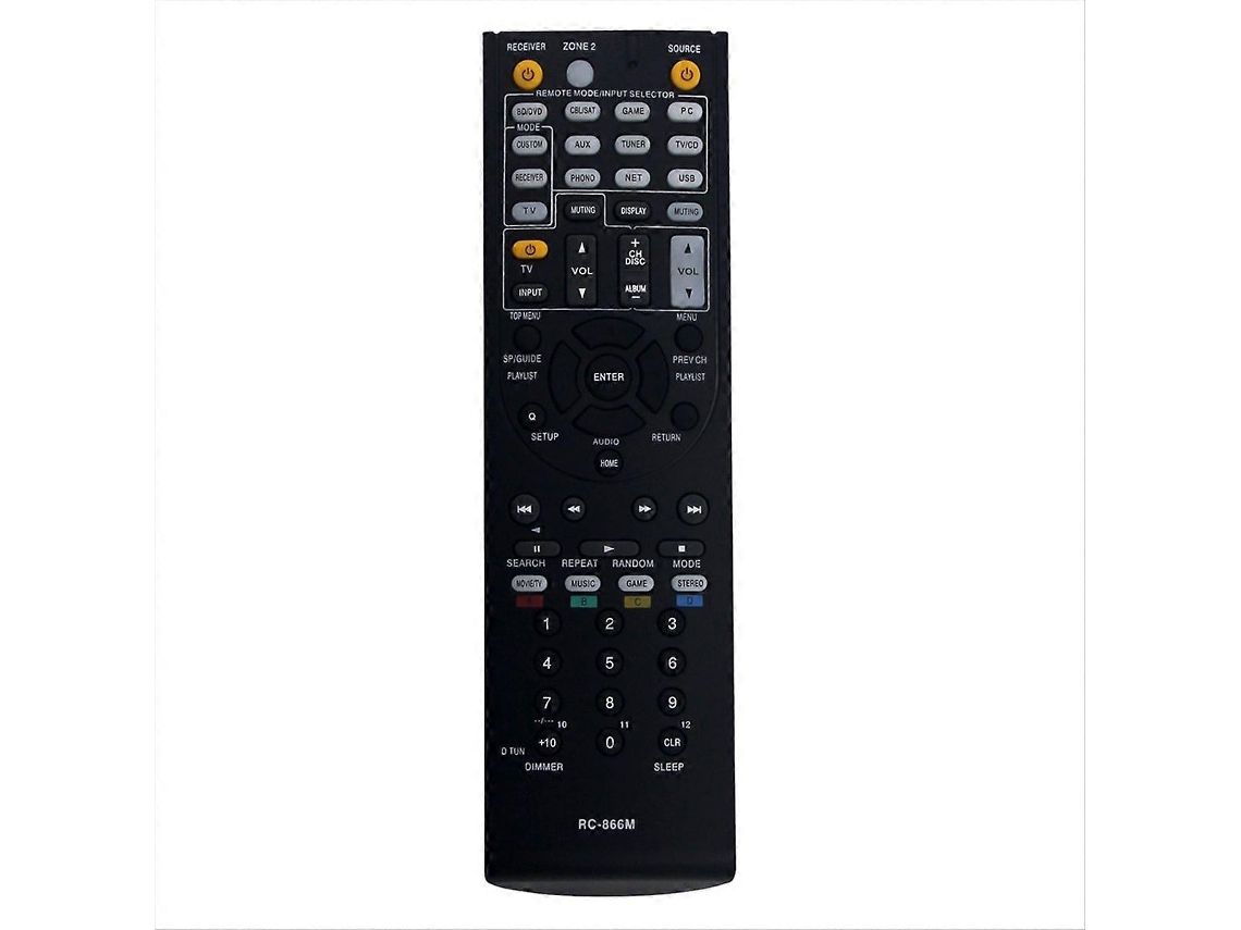 Controle Remoto Rc-866m Para Receptor Av Onkyo Rc866m Tx-nr626