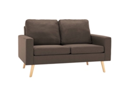 Sofa, Sofas Vidaxl Marrom Tecido (n/a)