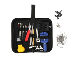 Kit De Ferramentas Para Reparo De Relógios Com 147 Peças Com Abrecaixa E Retirador De Pulseira Em Aço Inoxidável