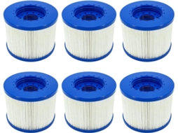 Gdrhvfd |filtro De Spa Aparafusado, Cartucho De Filtro Para Spa Inflável, Para Cosy Spa, Clever Spa, Filtro De Reposição Lumix Para Spa.(6)