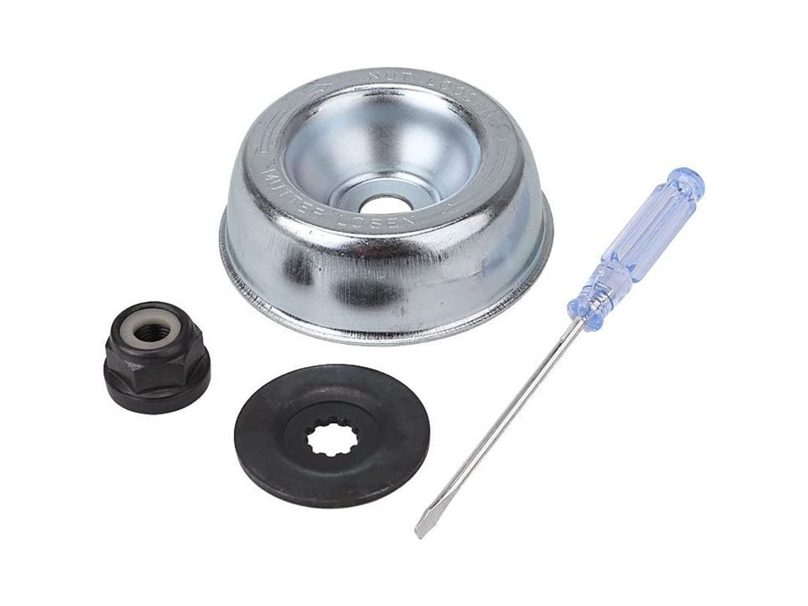 Kit de Acessórios Adaptador de Lâmina para Cortador de Relva e Roçadeira 4 Peças