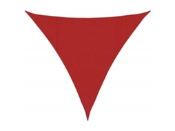 Sun Sail, Sun Sails Vidaxl Vermelho Polietileno (4.5 X 4.5 X 4.5 M)