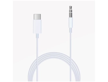 Cabo Adaptador Usb Type-C para Jack de 3 5 Mm para Wiko Power U20 Cabo Plug And Play para Fones de Ouvido Rádio Do Carro… PH26