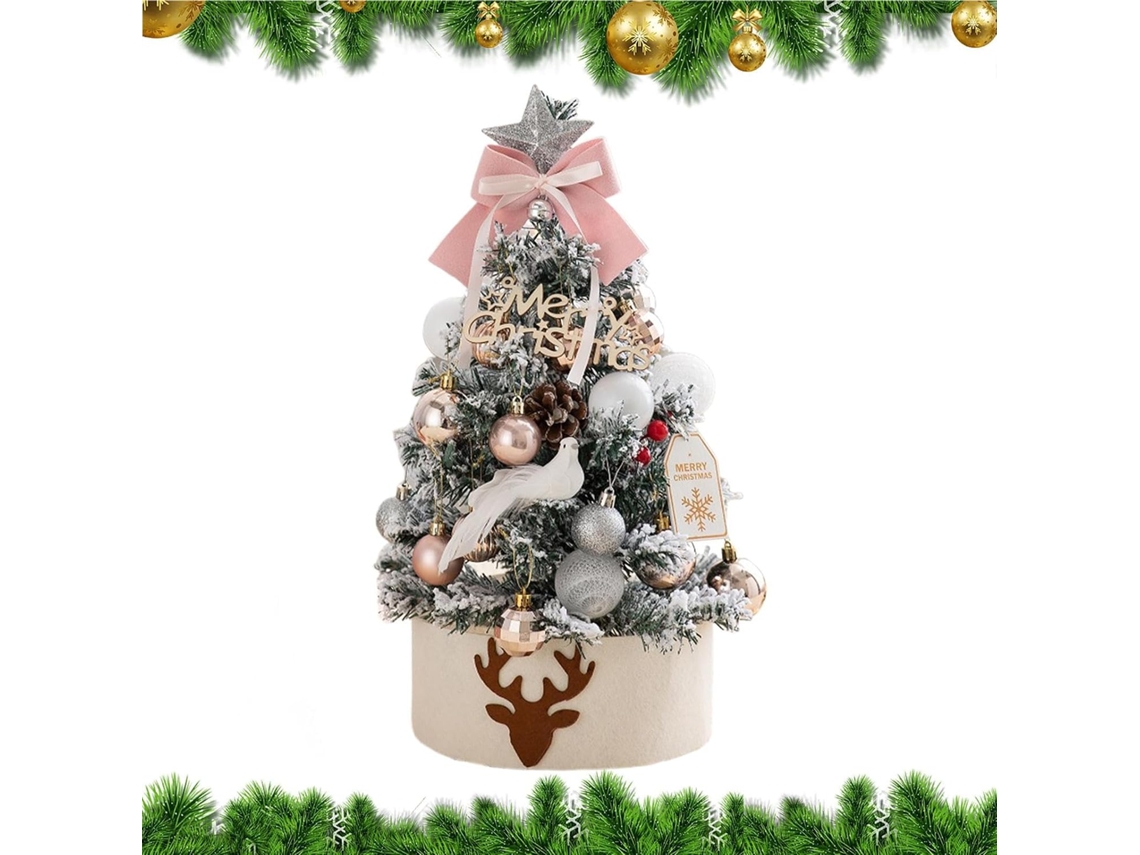 Árvore De Natal De Mesa, 45 Cm, Com Luz Integrada | Mesa |