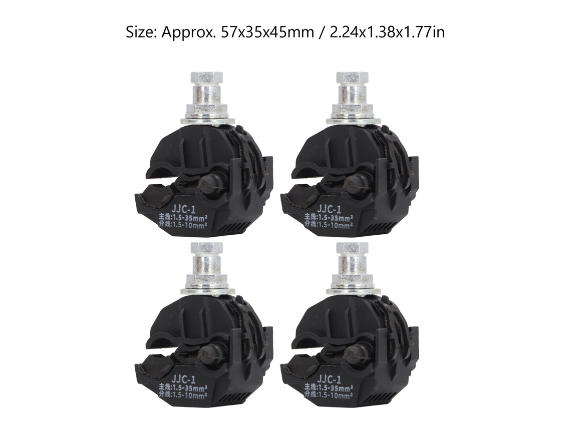 Conector De Emenda Isolado Laxiscreed Para Cabos De Alta E Baixa Tensão Sem Descarnar