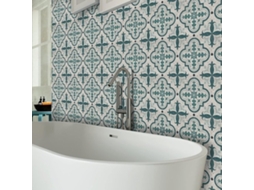 Adesão Vinyl Água - Resistente - Antideslizante - Pvc - 30x30cm - Apropriado Para Sala De Estar/cocina/sala De Banho - Decalcomanias De Piso