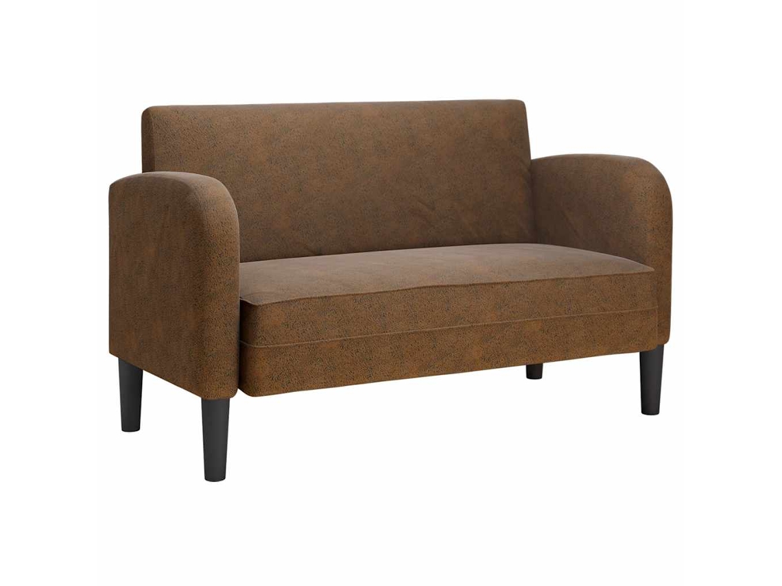 Loveseat Sofa, Loveseat Sofas Vidaxl Marrom Couro Artificial (n/a)