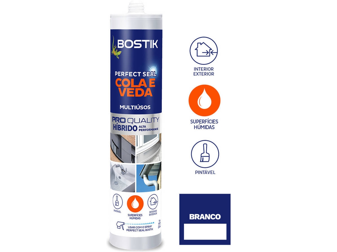 Cola e Veda BOSTIK (Branco)