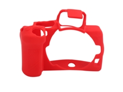 Funda Protectora De Silicona Antidesgaste Para Cámara Nikon Z50 Color Rojo