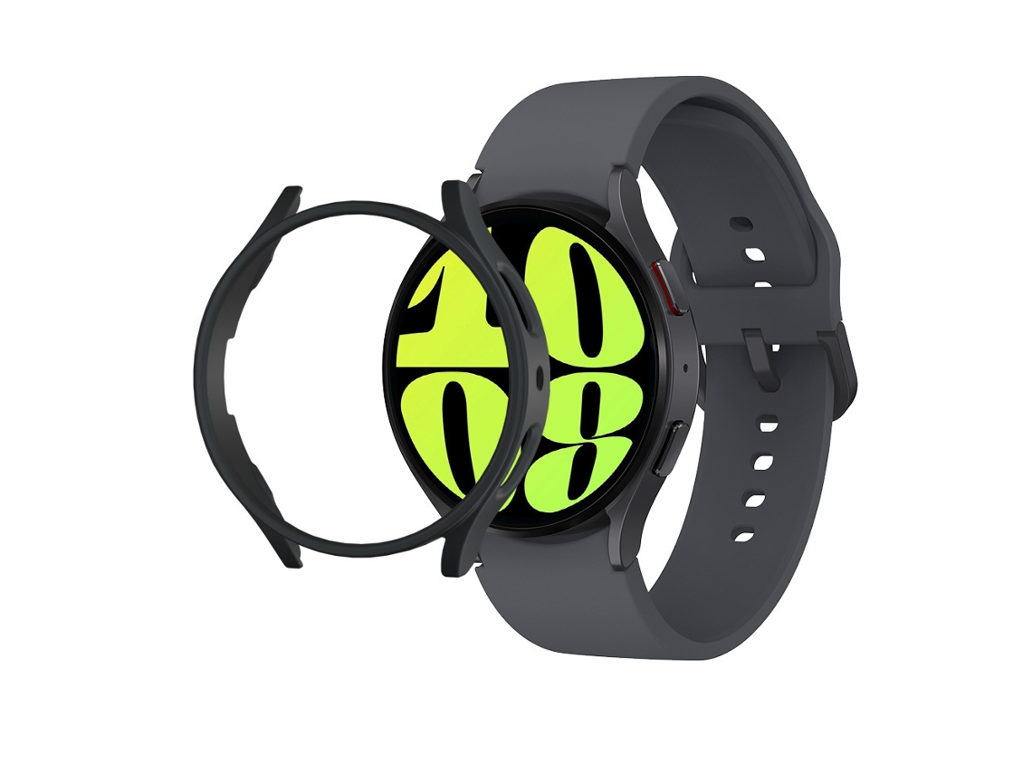 Capa de Proteção para Samsung Galaxy Watch7 40/44mm, Pc Transparente Vazado CHABERLU