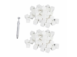 Kit De Pinça Para Unhas E Esponja Multifuncional Ferramenta De Coleta 4 Garra E Esponja Para Arte De Unhas