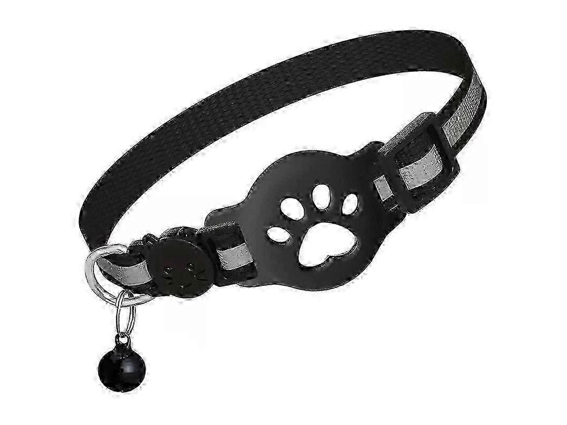Colar De Gato Rastreador Gps, Impermeável E Refletivo, Compatível Com Airtag E Android, Para Gatoscolourreflective White B