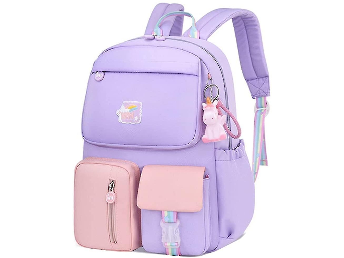 Mochila Ergonômica Mochila Escolar Primária Para Meninas De 6 A 12 Anos Slowmoose