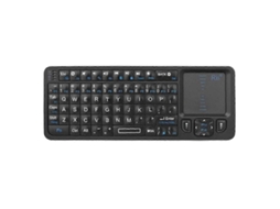 Teclado Bluetooth Dobrável com Touchpad, 64 Teclas, universal, preto TAISHENGDA