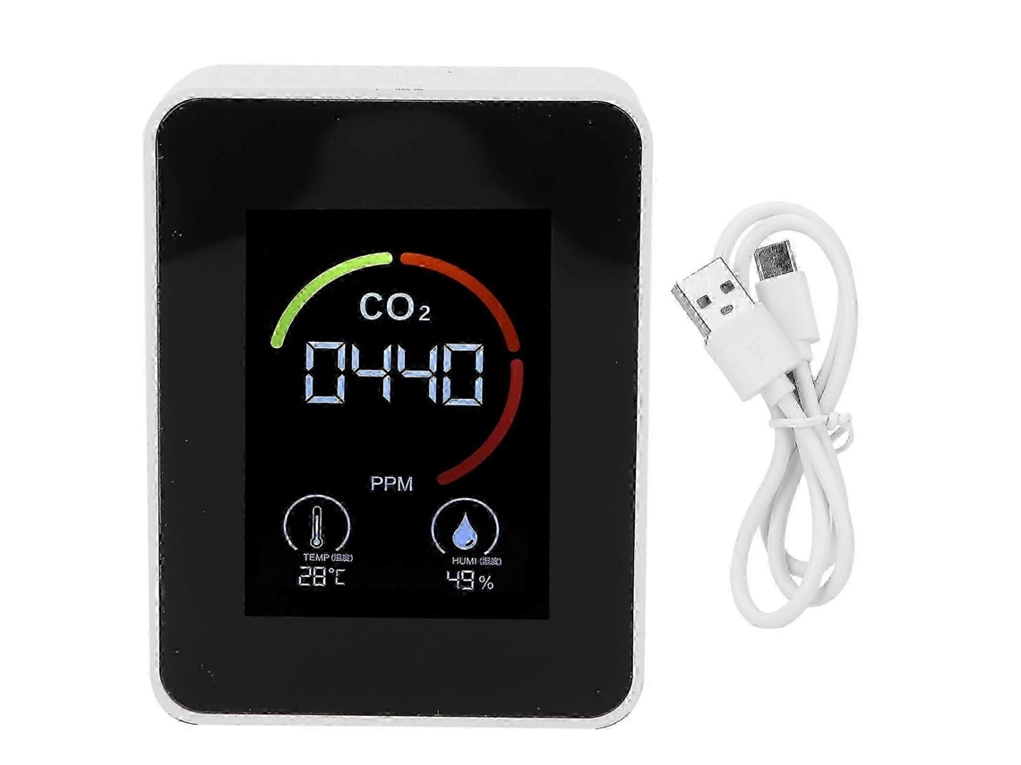 Medidor Digital De Co2 Para Monitoramento Em Tempo Real, Sistema De Alarme Inteligente Para Monitoramento Da Qualidade Do Ar Com Alertas Em Tela