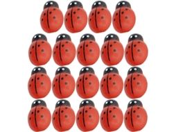 Tachinhas Decorativas de Madeira Healeved, 100 Unidades, Compactas, Ganchos Práticos para Quadros Cortiça, Uso