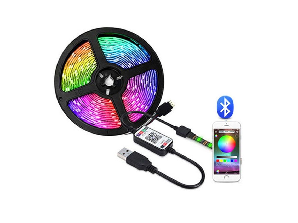 Lâmpada Led, Bluetooth, App, Usb, Para Uso Residencial, Comercial Ou Substituição De Fontes Convencionais