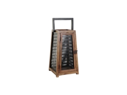 Castiçal com Cabo em Metal Natural, 20x20x38cm ALEXANDRA HOUSE LIVING