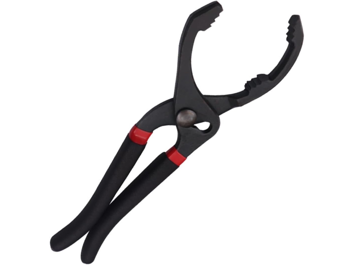 Chave De Filtro De Óleo Com Cabo Ergonômico Ajustável De 30 Cm E Alça De Aço Liga.