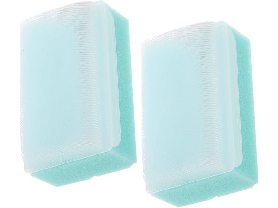 Lurelia Kit De 2 Escovas De Banho Para Bebé De Cuidado Corporal, Massagem Suave E Cor Verde