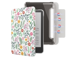 Capa Magnética Para Kindle Paperwhite (modelo De 2024) De 7 Polegadas Flor Pequena Hexinyigjly (12ª Geração)