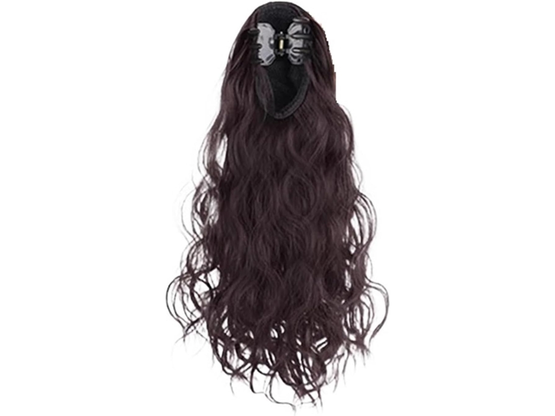 Aplique de Cabelo com Coque Colorido SFUSHOS